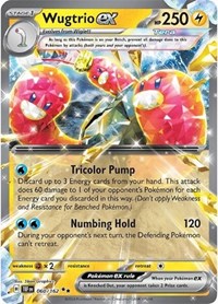 Wugtrio ex - 060/162 (060/162) [SV05 Temporal Forces]
