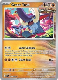 Great Tusk - 097/162 (097/162) [SV05 Temporal Forces]