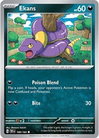 Ekans (100/162) [SV05 Temporal Forces]