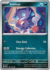 Sableye (107/162) [SV05 Temporal Forces]