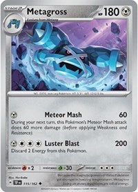 Metagross - 115/162 (115/162) [SV05 Temporal Forces]