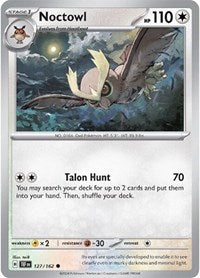 Noctowl (127/162) [SV05 Temporal Forces]