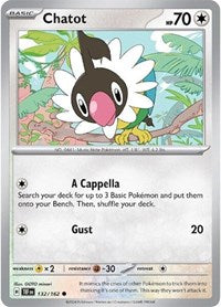 Chatot - 132/162 (132/162) [SV05 Temporal Forces]