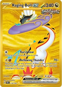 Raging Bolt ex - 218/162 (218/162) [SV05 Temporal Forces]