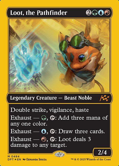 Loot, the Pathfinder (484) [Aetherdrift]
