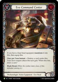 Evo Command Center - FAB207 (FAB207) [Flesh and Blood Promo Cards]