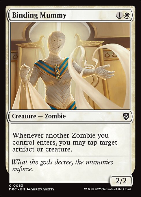 Binding Mummy (63) [Aetherdrift Commander]