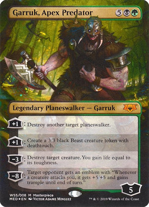 Garruk, Apex Predator (WS5) [Mythic Edition] [Borderless]