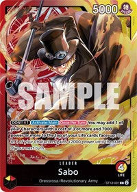 Sabo (001) (ST13-001) [Ultra Deck: The Three Brothers]