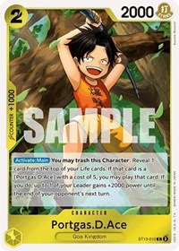 Portgas.D.Ace (010) (ST13-010) [Ultra Deck: The Three Brothers]