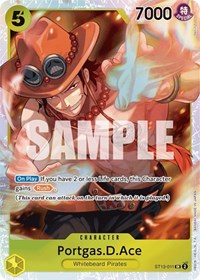 Portgas.D.Ace (011) (ST13-011) [Ultra Deck: The Three Brothers]