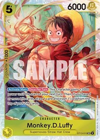 Monkey.D.Luffy (015) (ST13-015) [Ultra Deck: The Three Brothers]