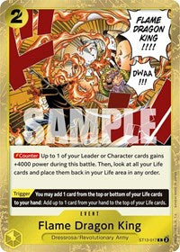 Flame Dragon King (ST13-017) [Ultra Deck: The Three Brothers]