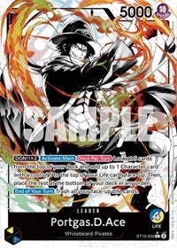 Portgas.D.Ace (002) (Parallel) (ST13-002) [Ultra Deck: The Three Brothers]