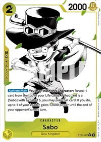 Sabo (007) (Parallel) (ST13-007) [Ultra Deck: The Three Brothers]