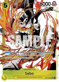 Sabo (008) (Parallel) (ST13-008) [Ultra Deck: The Three Brothers]