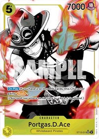 Portgas.D.Ace (011) (Parallel) (ST13-011) [Ultra Deck: The Three Brothers]