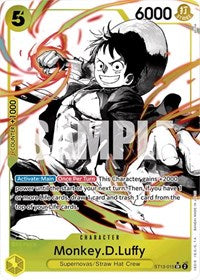 Monkey.D.Luffy (015) (Parallel) (ST13-015) [Ultra Deck: The Three Brothers]