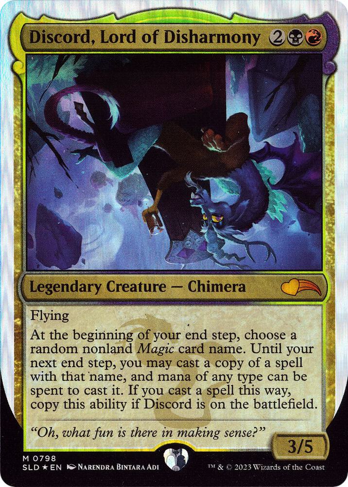 Discord, Lord of Disharmony (798) [Secret Lair Drop]