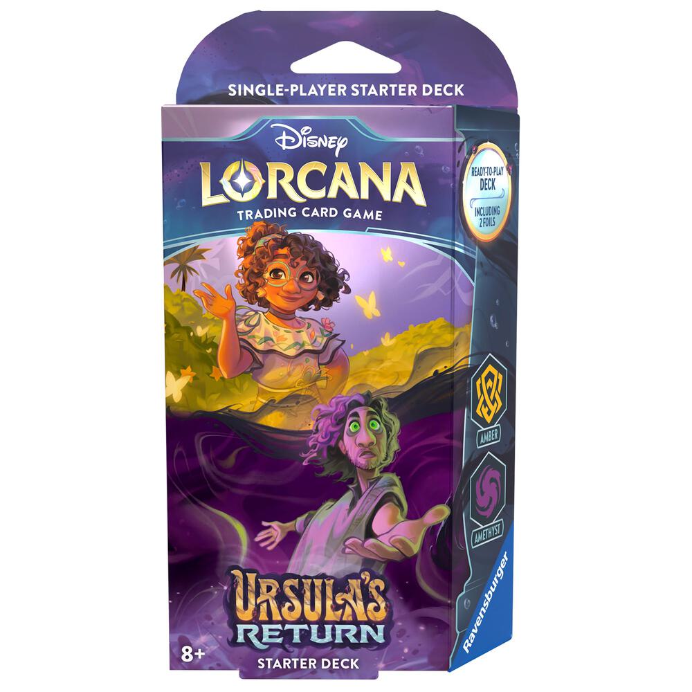 Disney Lorcana Ursulas Return Starter Deck Amber and Amethyst