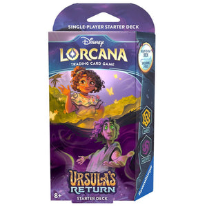 Disney Lorcana Ursulas Return Starter Deck Amber and Amethyst