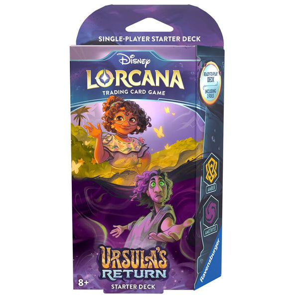 Disney Lorcana Ursulas Return Starter Deck Amber and Amethyst