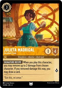 Julieta Madrigal - Excellent Cook (13/204) [Ursulas Return]