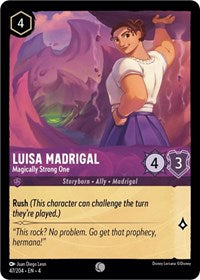 Luisa Madrigal - Magically Strong One (47/204) [Ursulas Return]