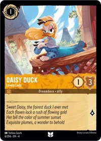Daisy Duck - Lovely Lady (6/204) [Ursulas Return]