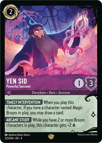 Yen Sid - Powerful Sorcerer (223/204) (223/204) [Illumineers Quest Deep Trouble]