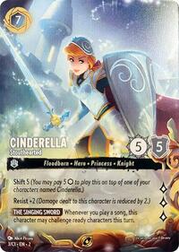 Cinderella - Stouthearted (3) [Disney Lorcana Promo Cards]