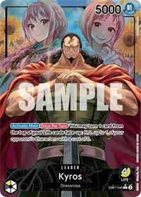 Kyros (Alternate Art) (EB01-040) [Extra Booster: Memorial Collection]