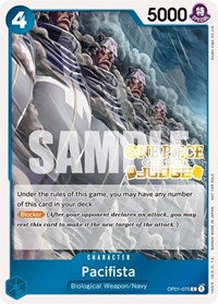 Pacifista (Judge Pack Vol. 3) (OP01-075) [One Piece Promotion Cards]