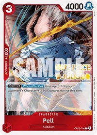 Pell (Judge Pack Vol. 3) (OP05-014) [One Piece Promotion Cards]