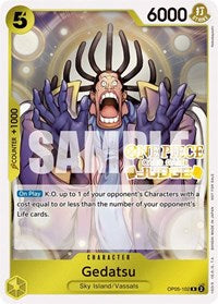 Gedatsu (Judge Pack Vol. 3) (OP05-102) [One Piece Promotion Cards]