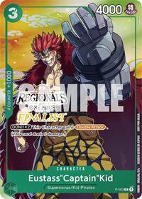 Eustass"Captain"Kid (Online Regional 2024 Vol. 2) [Finalist] (P-003) [One Piece Promotion Cards]