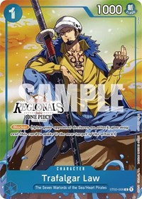 Trafalgar Law (Offline Regional 2024 Vol. 2) [Participant] (ST03-008) [One Piece Promotion Cards]