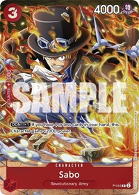 Sabo (Event Pack Vol. 4) (P-044) [One Piece Promotion Cards]