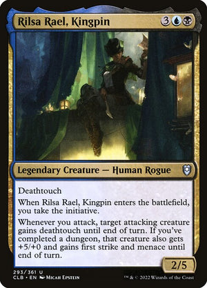Rilsa Rael, Kingpin (293) [Commander Legends: Battle for Baldur's Gate]