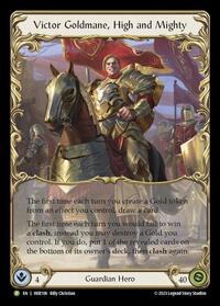 Victor Goldmane, High and Mighty - HER106 (HER106) [Flesh and Blood Promo Cards]