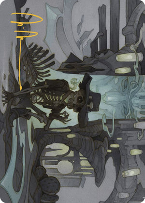 Tinybones Joins Up Art Card (Gold-Stamped Signature) (9) [Outlaws of Thunder Junction Art Series]