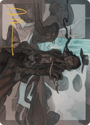 Annie Joins Up Art Card (Gold-Stamped Signature) (18) [Outlaws of Thunder Junction Art Series]