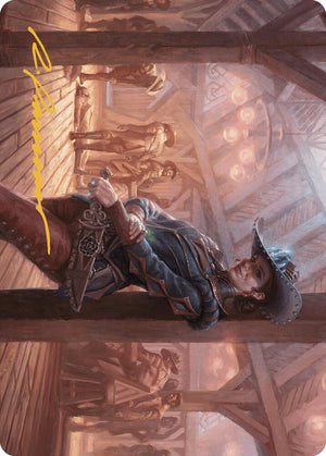 Marchesa, Dealer of Death Art Card (Gold-Stamped Signature) (27) [Outlaws of Thunder Junction Art Series]