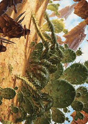 Cactarantula Art Card (12) [Outlaws of Thunder Junction Art Series]