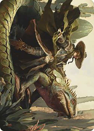 Outcaster Trailblazer Art Card (14) [Outlaws of Thunder Junction Art Series]