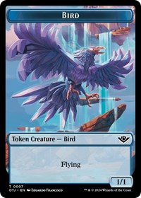 Bird Token (7) [Outlaws of Thunder Junction]