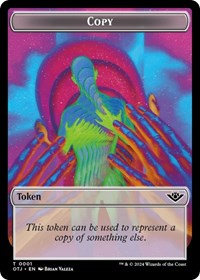 Copy // Plot Double-Sided Token (1 // 20) [Outlaws of Thunder Junction]