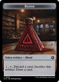 Blood // Plot Double-Sided Token (2 // 20) [The Big Score]