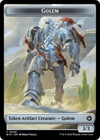 Golem Token (6) [The Big Score]