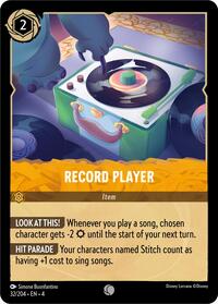 Record Player (32/204) [Ursulas Return]